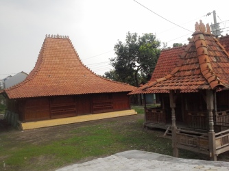 the traditional house of Java
